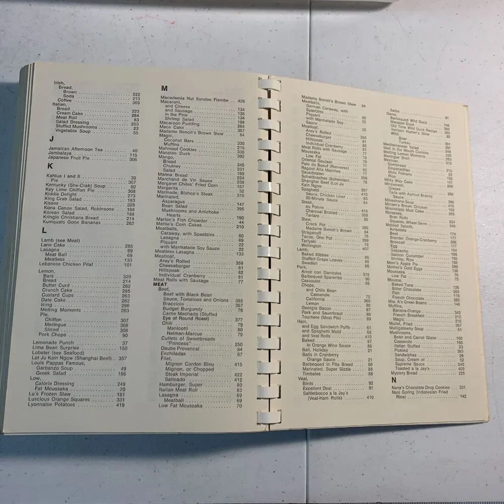 vintage Gourmet Gallery Cookbook Stuart Society St Petersburg Florida 1975